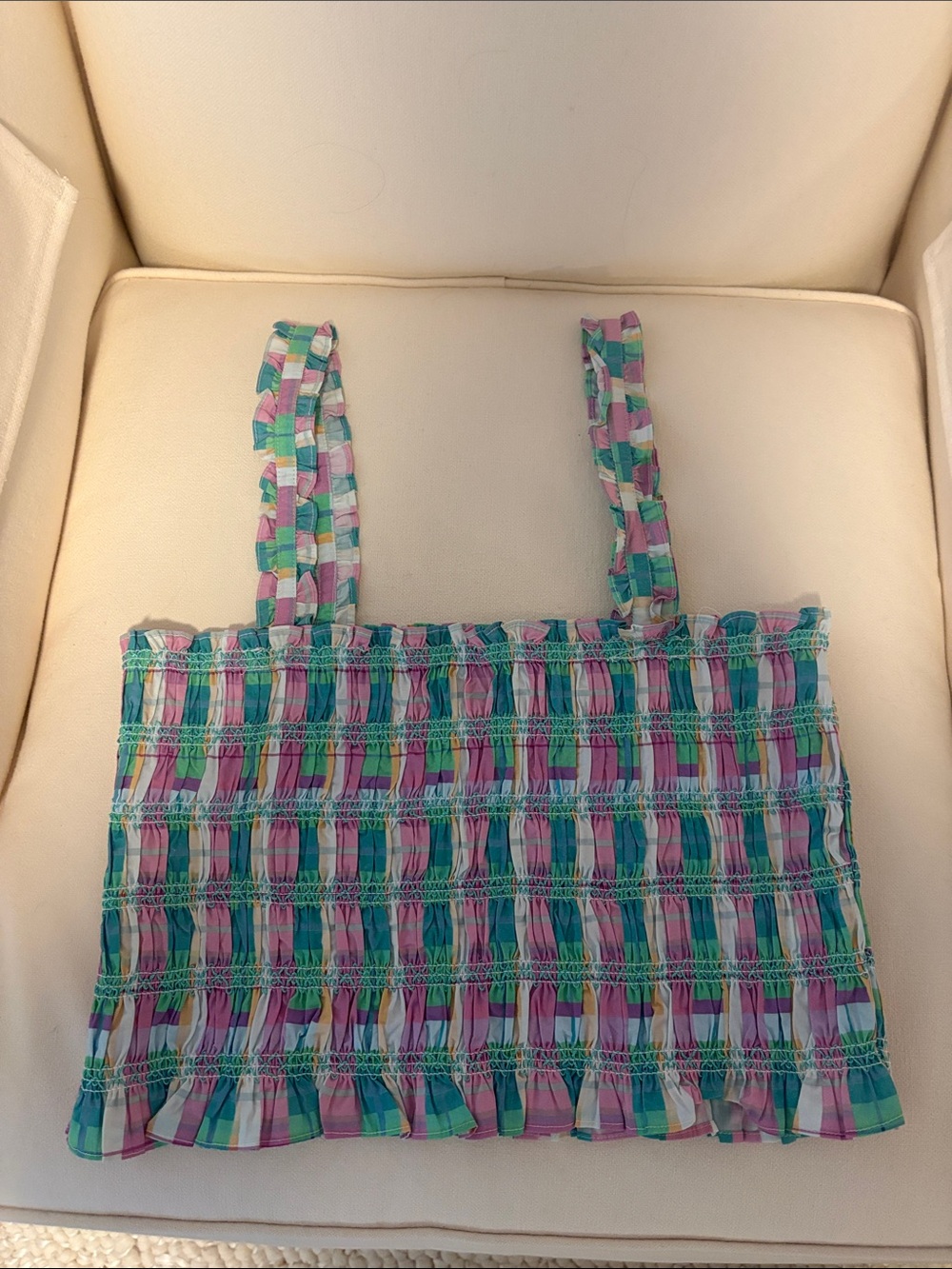 French Connection Bibiana Ruffled Tank